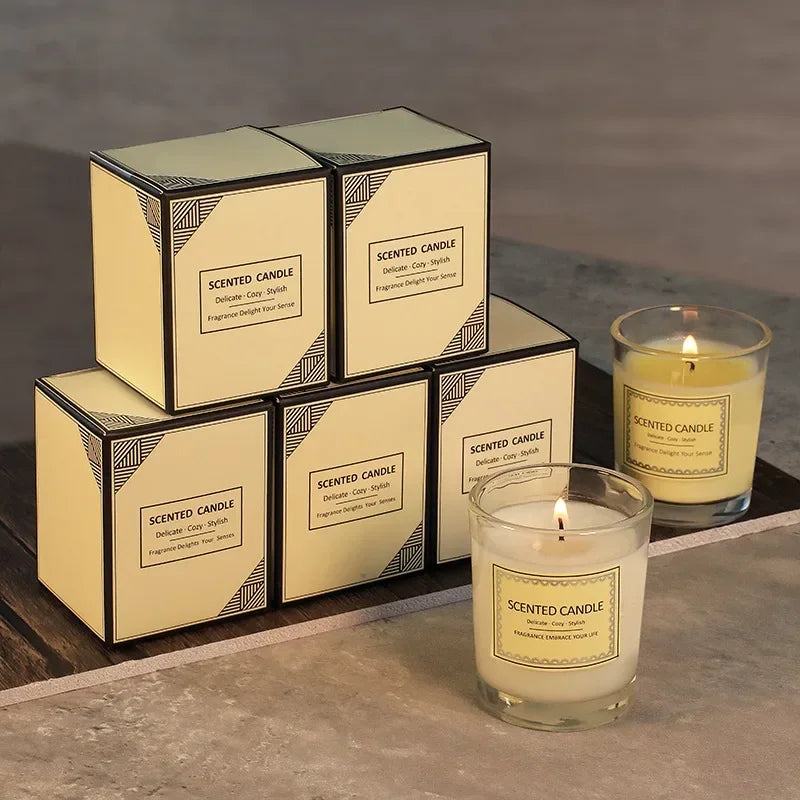 Candle Fragrance Atmosphere Companion – Smoke - Free Aromatherapy Candles for Hotels, Clubhouses, and Thoughtful Gifts