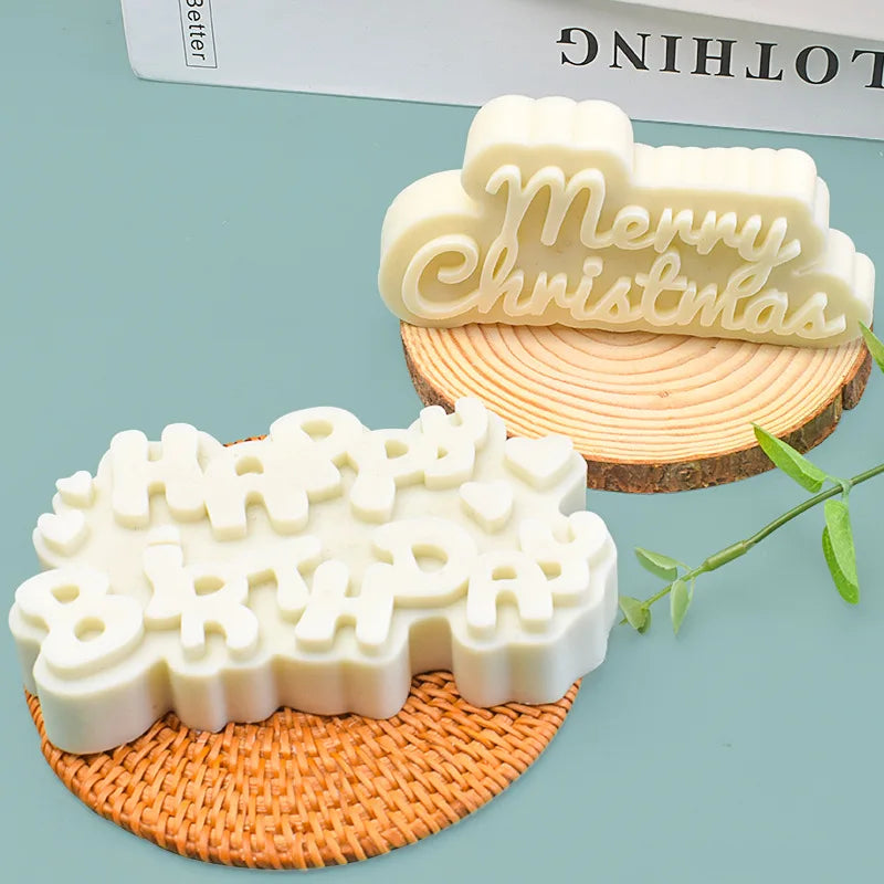 Silicone Candle Mold for DIY Birthday and Christmas Aromatherapy Candles – Perfect for Decorative Baking and Crafting!