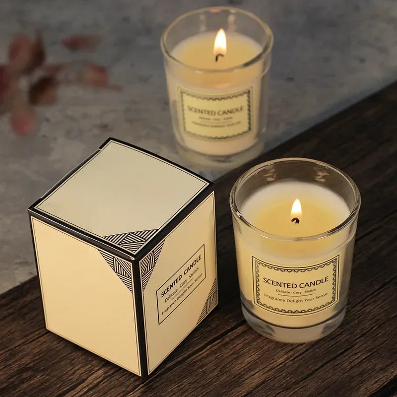 Candle Fragrance Atmosphere Companion – Smoke - Free Aromatherapy Candles for Hotels, Clubhouses, and Thoughtful Gifts