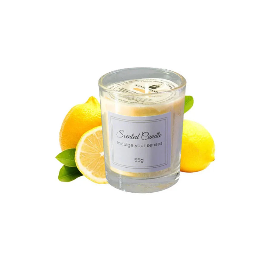 Aromatherapy Candle Premium Gift Box – Handmade Soy Wax Glass Candle, Smokeless Creative Companion Gift for Any Occasion