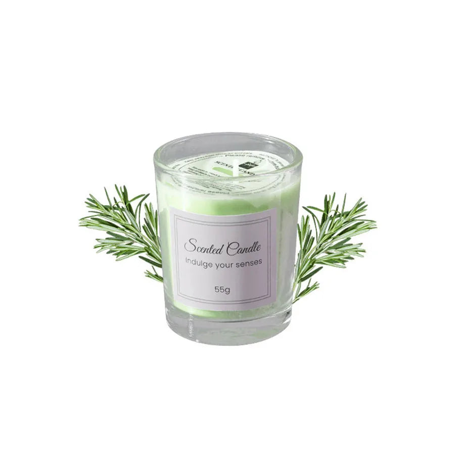 Aromatherapy Candle Premium Gift Box – Handmade Soy Wax Glass Candle, Smokeless Creative Companion Gift for Any Occasion