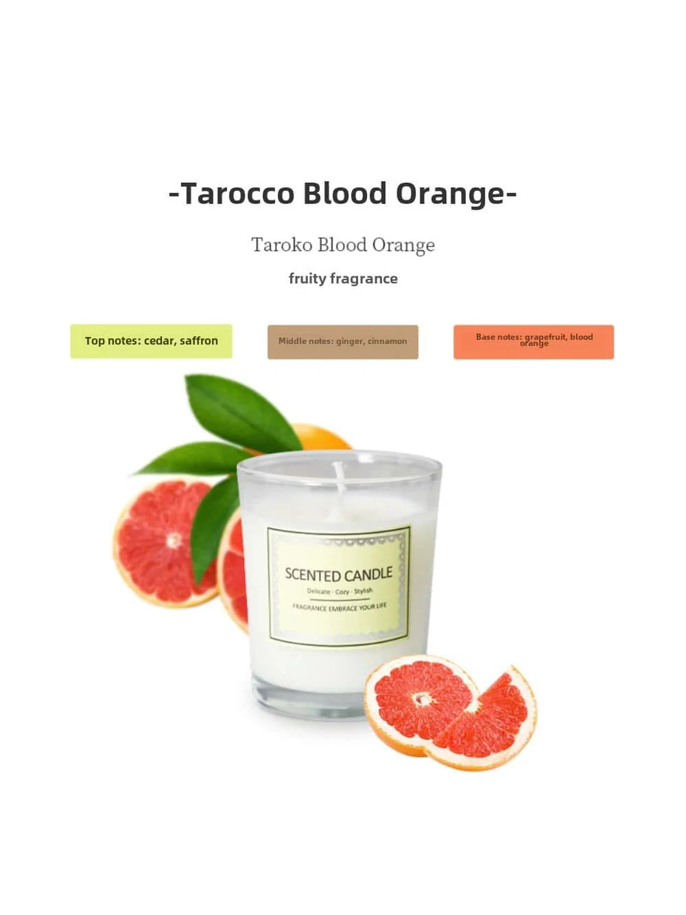Candle Fragrance Atmosphere Companion – Smoke - Free Aromatherapy Candles for Hotels, Clubhouses, and Thoughtful Gifts