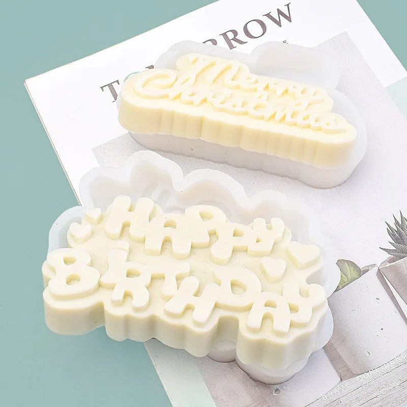 Silicone Candle Mold for DIY Birthday and Christmas Aromatherapy Candles – Perfect for Decorative Baking and Crafting!