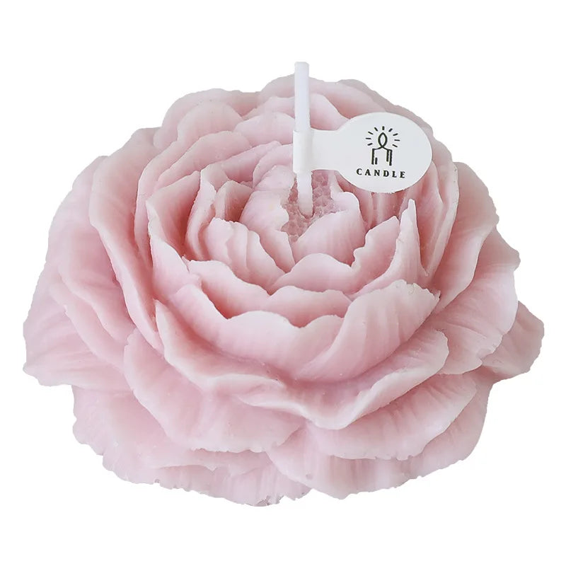 Candle Peony Flower Modeling – Elegant Flower-Scented Candle Gift for Mother's Day, Birthdays, and Special Occasions
