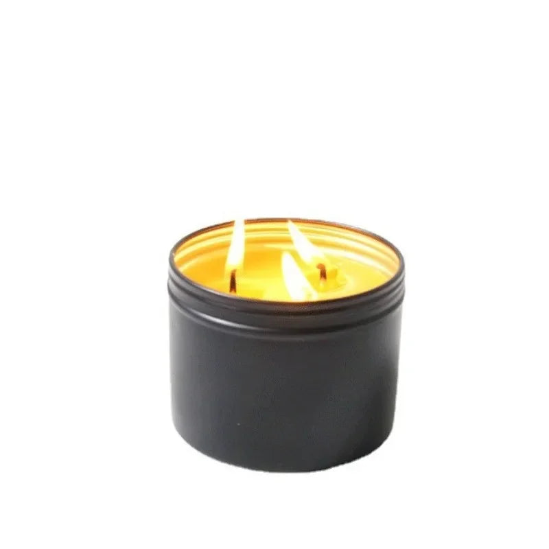 Survival Candle – 3 Wicks, 36 Hours Long-Lasting Burn, Perfect for Home, Outdoor Adventures, and Romantic Ambience