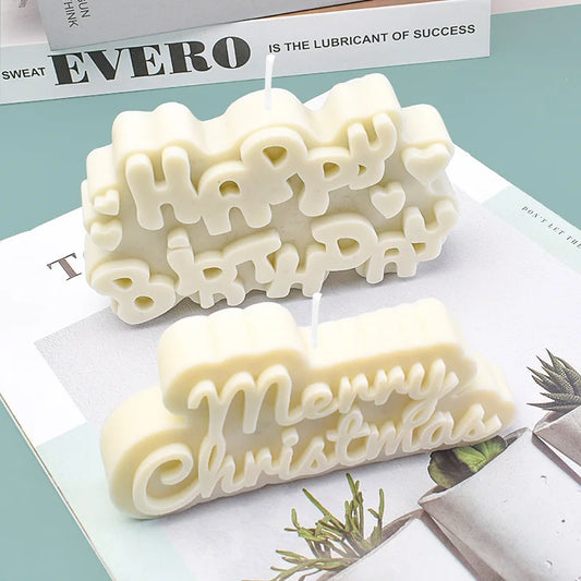 Silicone Candle Mold for DIY Birthday and Christmas Aromatherapy Candles – Perfect for Decorative Baking and Crafting!